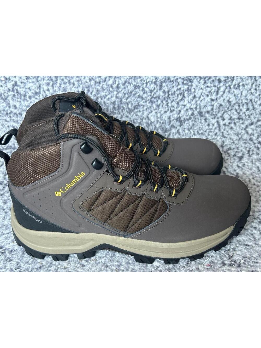 Columbia BM7619-231 Men 9.5D Cordovan/Brown Transverse Waterproof Hiking Shoes